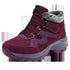 Hiking Shoes For Women Real Leather Non-Slip Outdoor Hiking Boots Trekking Waterproof Sport Sneakers